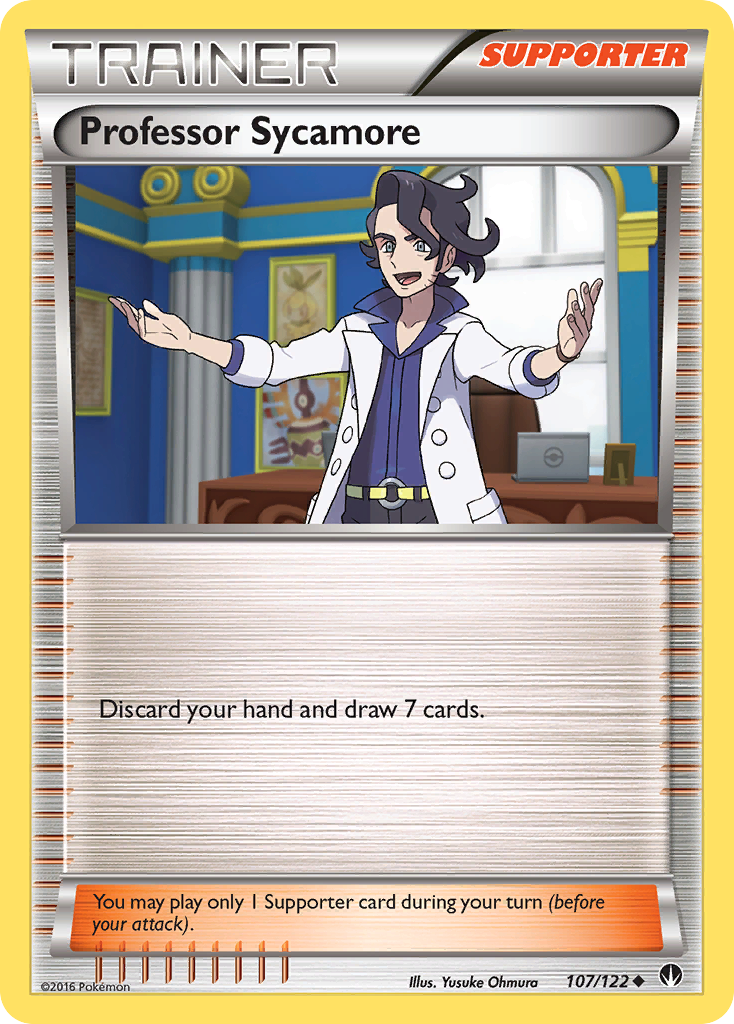 Professor Sycamore (107/122) [XY: BREAKpoint] | North Game Den