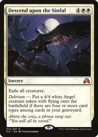 Descend upon the Sinful [Shadows over Innistrad] | North Game Den