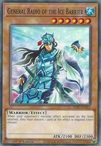 General Raiho of the Ice Barrier [SDFC-EN015] Common | North Game Den