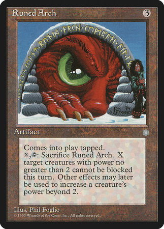 Runed Arch [Ice Age] | North Game Den