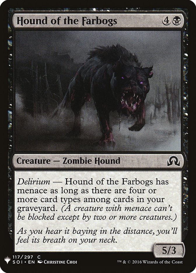 Hound of the Farbogs [Mystery Booster] | North Game Den