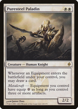 Puresteel Paladin [New Phyrexia] | North Game Den