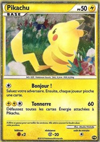 Pikachu (PW7) (French) [Pikachu World Collection Promos] | North Game Den