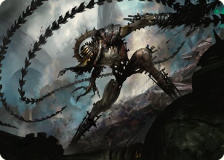 Razorlash Transmogrant Art Card [The Brothers' War Art Series] | North Game Den