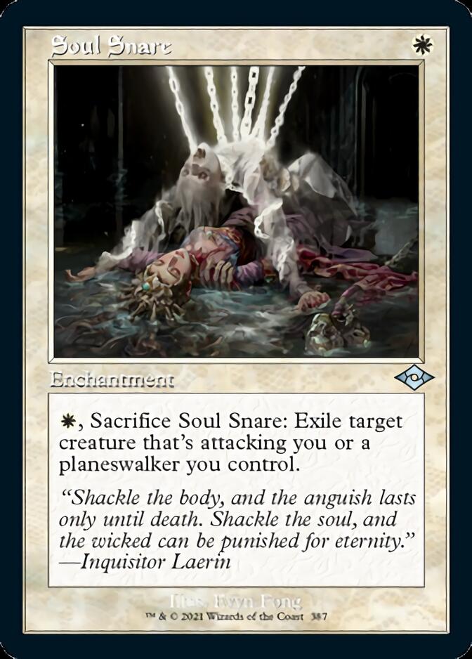 Soul Snare (Retro Foil Etched) [Modern Horizons 2] | North Game Den