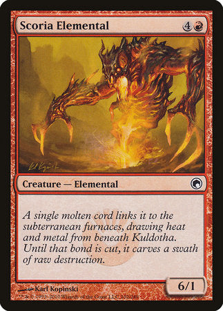 Scoria Elemental [Scars of Mirrodin] | North Game Den