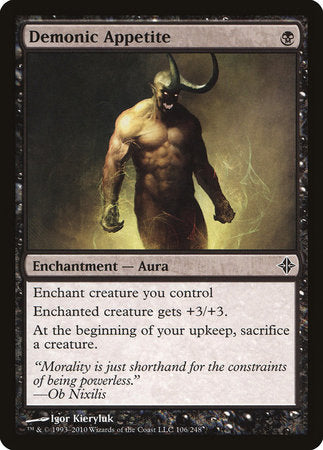Demonic Appetite [Rise of the Eldrazi] | North Game Den