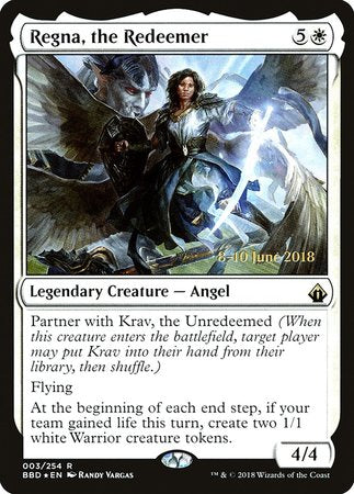 Regna, the Redeemer [Battlebond Promos] | North Game Den