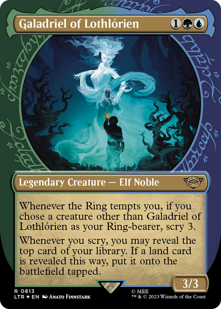 Galadriel of Lothlorien (Showcase) (Surge Foil) [The Lord of the Rings: Tales of Middle-Earth] | North Game Den