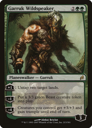 Garruk Wildspeaker [Lorwyn] | North Game Den