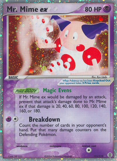 Mr. Mime ex (111/112) [EX: FireRed & LeafGreen] | North Game Den