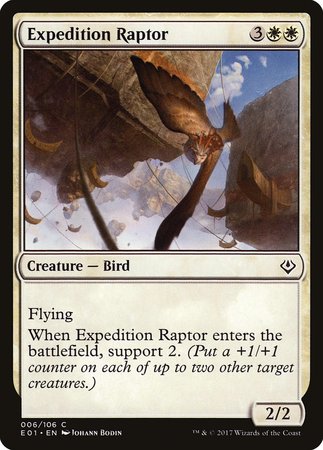 Expedition Raptor [Archenemy: Nicol Bolas] | North Game Den