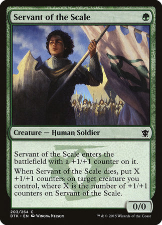 Servant of the Scale [Dragons of Tarkir] | North Game Den