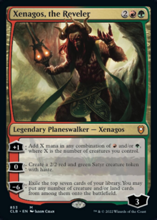 Xenagos, the Reveler [Commander Legends: Battle for Baldur's Gate] | North Game Den