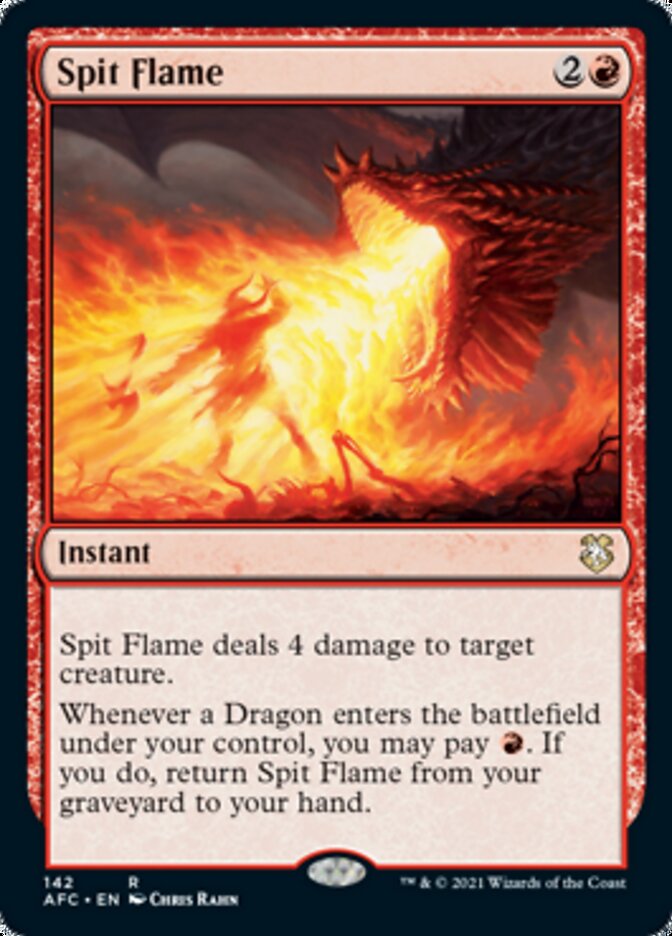 Spit Flame [Dungeons & Dragons: Adventures in the Forgotten Realms Commander] | North Game Den