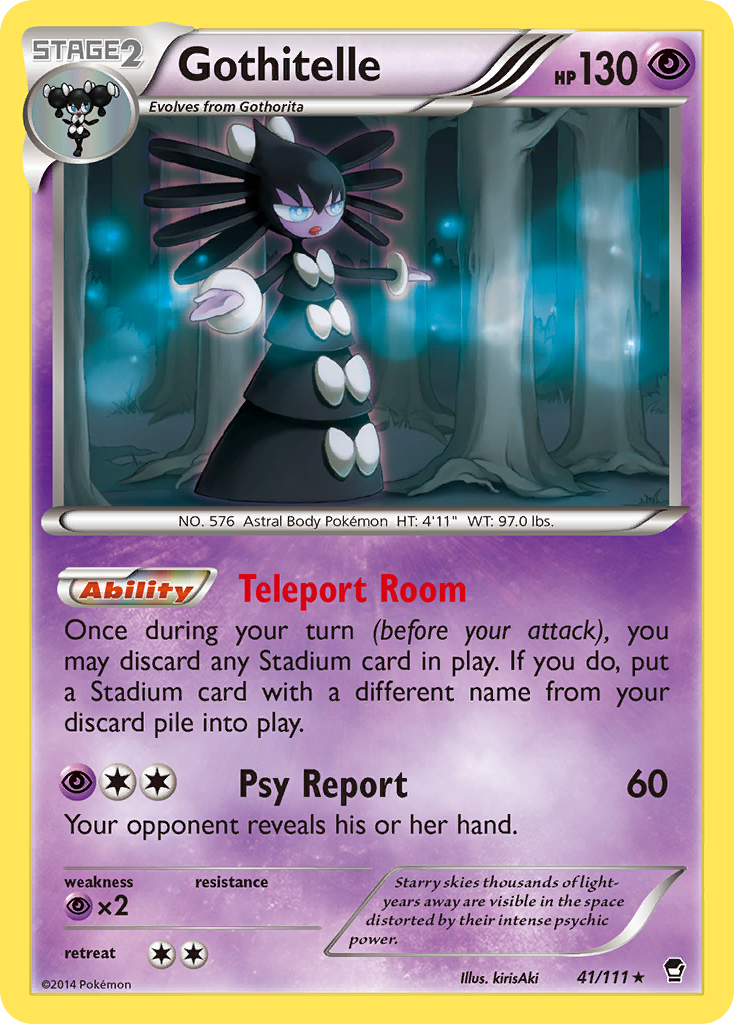 Gothitelle (41/111) [XY: Furious Fists] | North Game Den