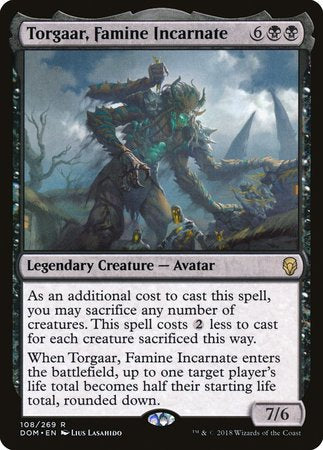 Torgaar, Famine Incarnate [Dominaria] | North Game Den