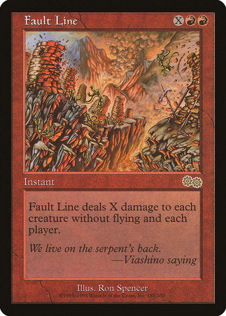 Fault Line [Urza's Saga] | North Game Den