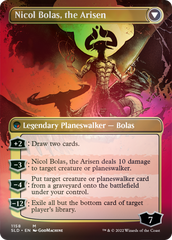 Nicol Bolas, the Ravager // Nicol Bolas, the Arisen (Borderless) [Secret Lair: From Cute to Brute] | North Game Den