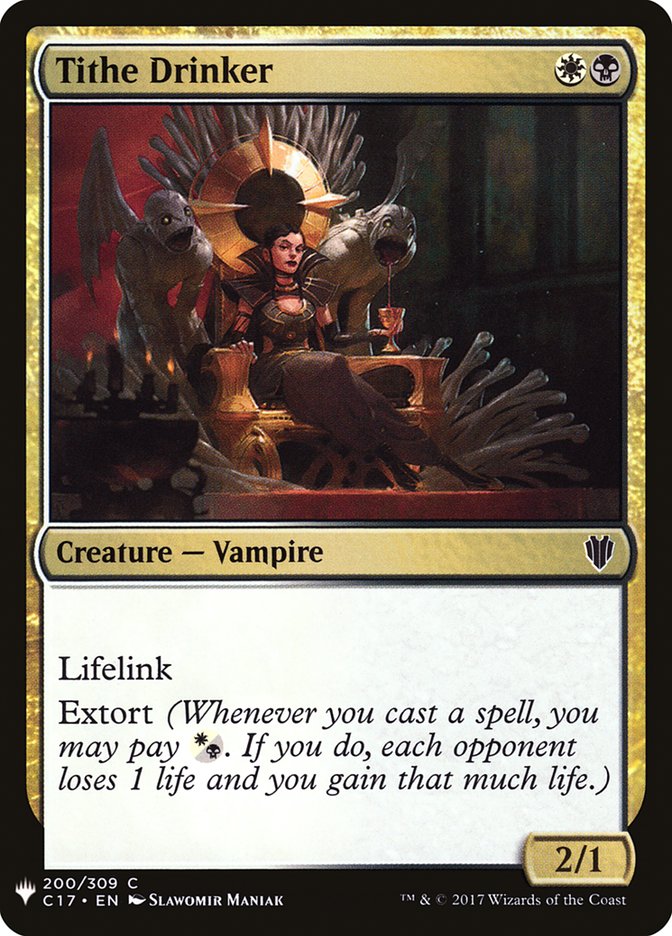 Tithe Drinker [Mystery Booster] | North Game Den