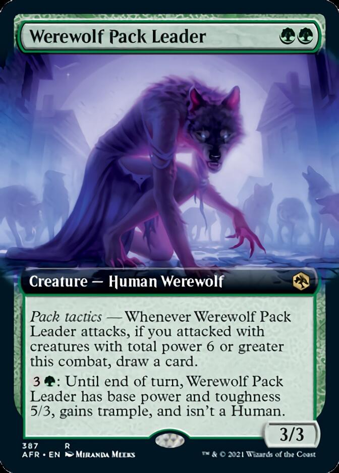 Werewolf Pack Leader (Extended) [Dungeons & Dragons: Adventures in the Forgotten Realms] | North Game Den