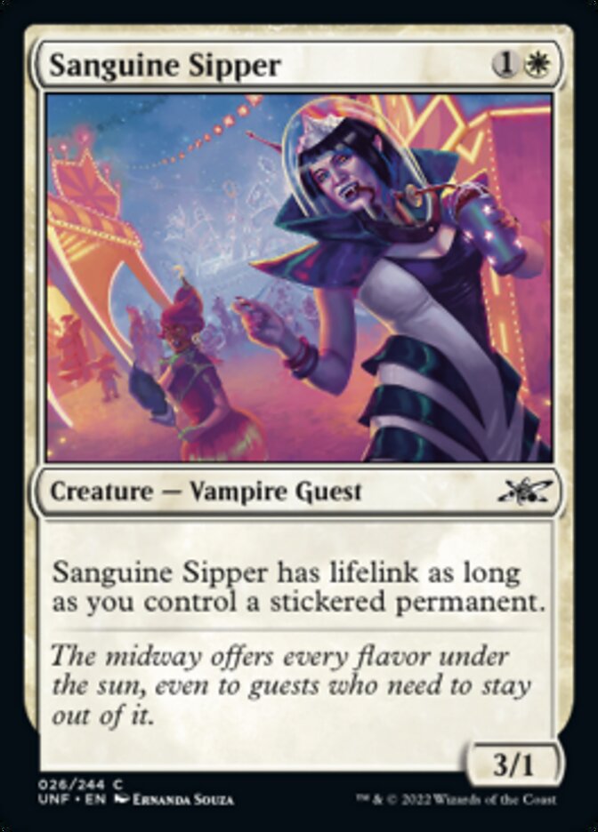 Sanguine Sipper [Unfinity] | North Game Den