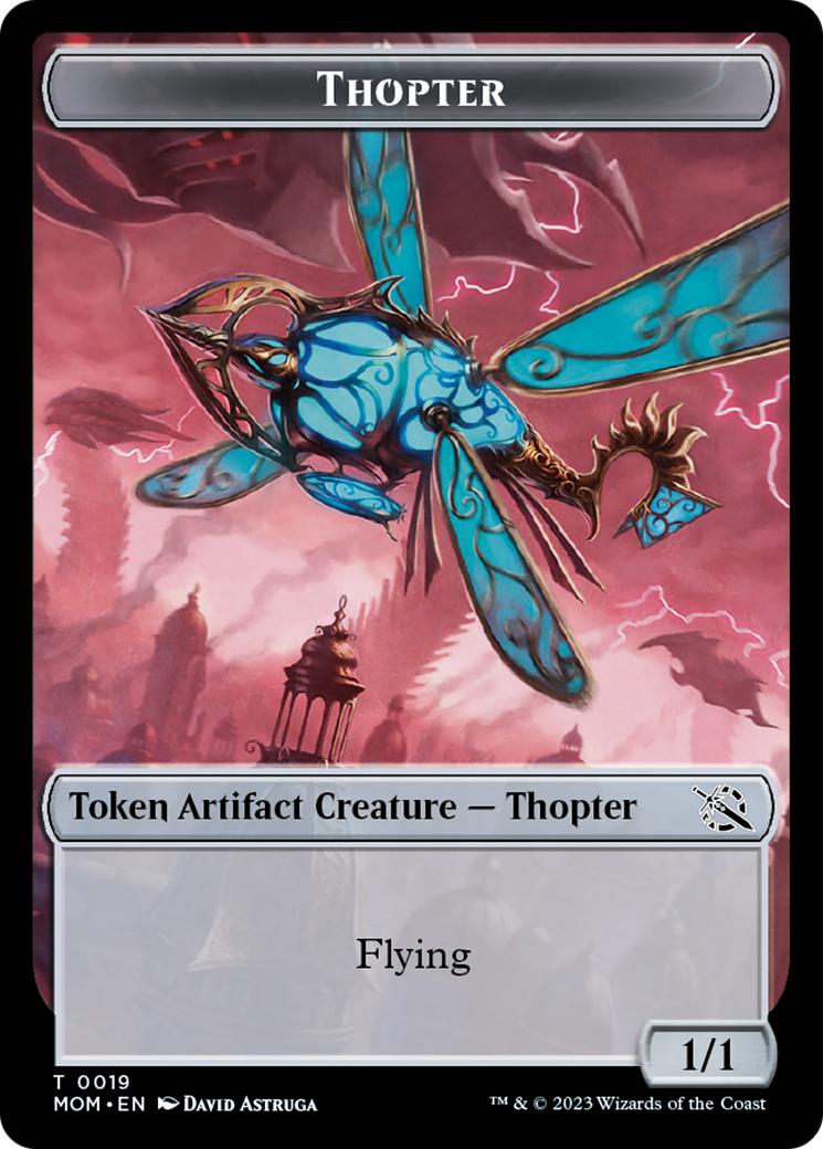 Thopter Token [March of the Machine Tokens] | North Game Den