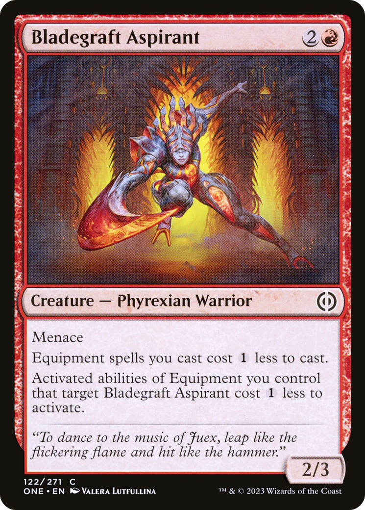 Bladegraft Aspirant [Phyrexia: All Will Be One] | North Game Den