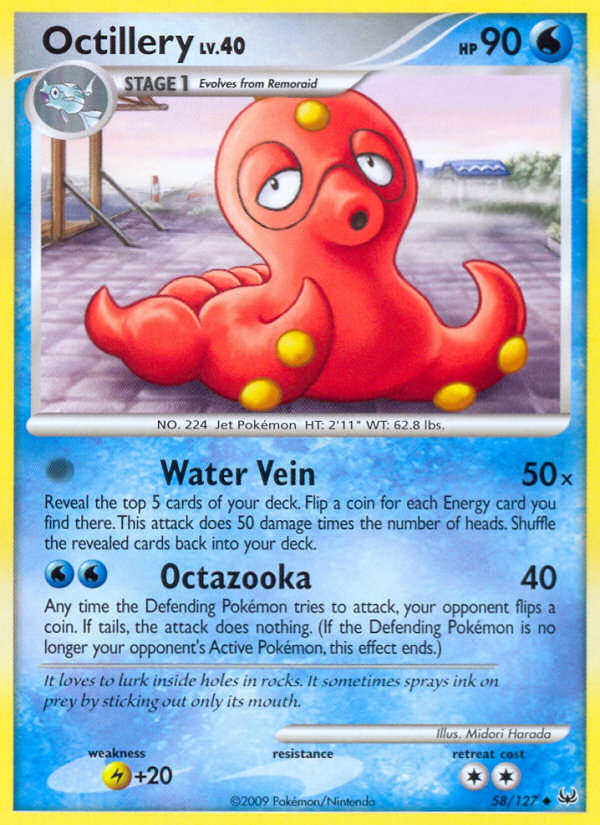 Octillery (58/127) [Platinum: Base Set] | North Game Den