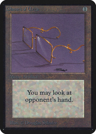 Glasses of Urza [Limited Edition Alpha] | North Game Den