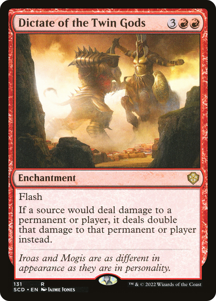 Dictate of the Twin Gods [Starter Commander Decks] | North Game Den