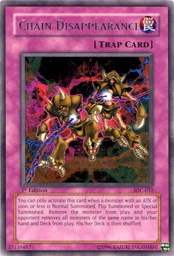 Chain Disappearance [IOC-052] Rare | North Game Den