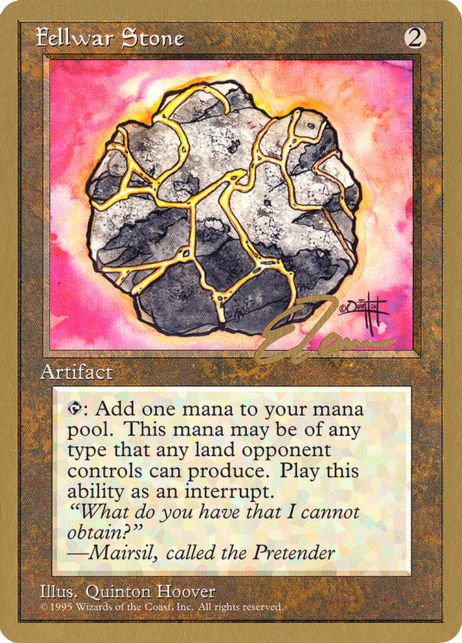 Fellwar Stone (Eric Tam) [Pro Tour Collector Set] | North Game Den