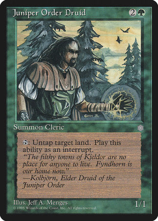 Juniper Order Druid [Ice Age] | North Game Den