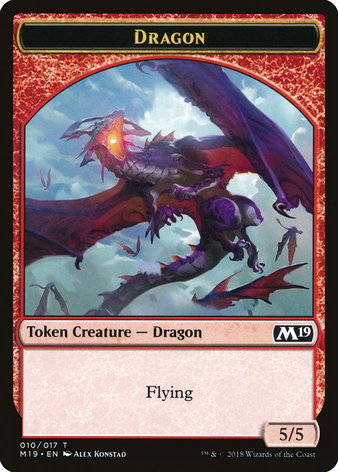 Dragon (010/017) [Core Set 2019 Tokens] | North Game Den