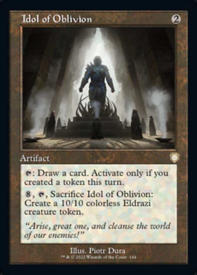 Idol of Oblivion (Retro) [The Brothers' War Commander] | North Game Den