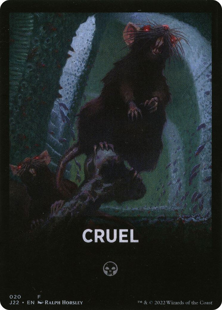 Cruel Theme Card [Jumpstart 2022 Front Cards] | North Game Den