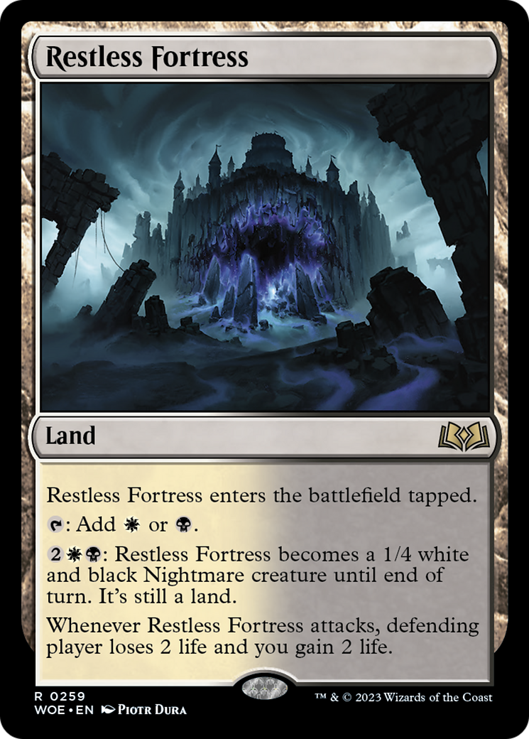 Restless Fortress [Wilds of Eldraine] | North Game Den