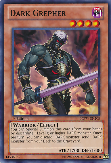 Dark Grepher [LCYW-EN208] Common | North Game Den