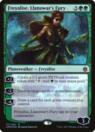 Freyalise, Llanowar's Fury [Commander Anthology] | North Game Den