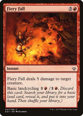 Fiery Fall [Archenemy: Nicol Bolas] | North Game Den