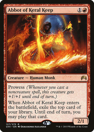 Abbot of Keral Keep [Magic Origins] | North Game Den