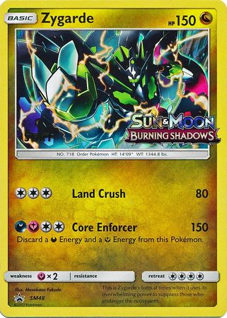 Zygarde (SM48) (Staff Prerelease Promo) [Sun & Moon: Black Star Promos] | North Game Den