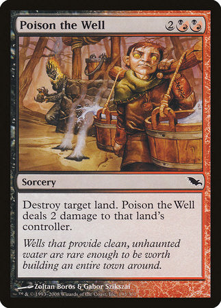 Poison the Well [Shadowmoor] | North Game Den
