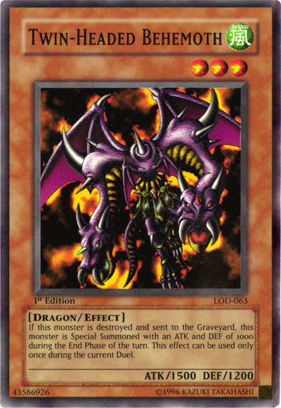 Twin-Headed Behemoth [LOD-063] Super Rare | North Game Den