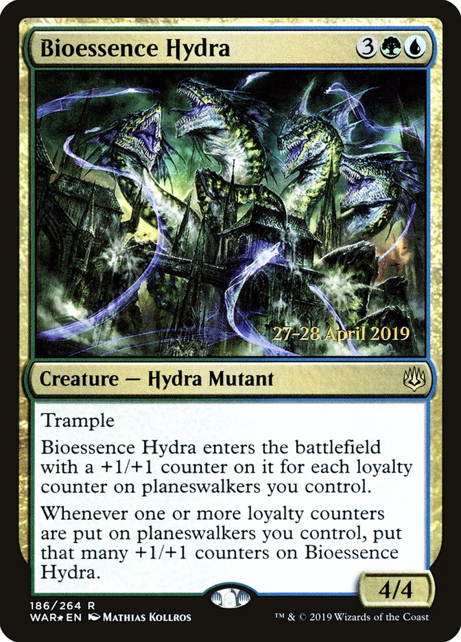 Bioessence Hydra  [War of the Spark Prerelease Promos] | North Game Den