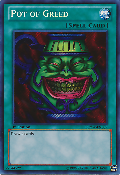 Pot of Greed [LCYW-EN059] Secret Rare | North Game Den