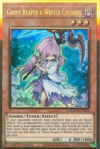 Ghost Reaper & Winter Cherries [MAGO-EN010] Gold Rare | North Game Den
