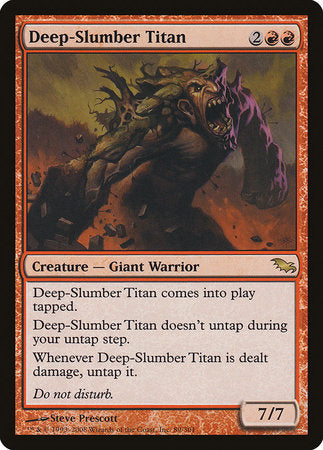 Deep-Slumber Titan [Shadowmoor] | North Game Den