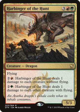 Harbinger of the Hunt [Dragons of Tarkir] | North Game Den